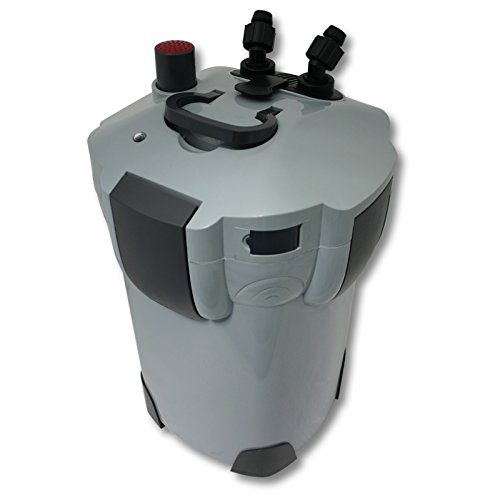 SunSun HW-402B Filtro Exterior Acuario 3 Etapas 1000l/h Lámpara UVC 9W Mantenimiento Acuario Peces