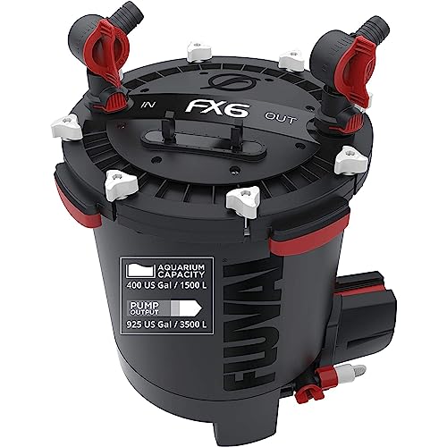 Fluval Filtro Externo FX6 3500 LPH, 1 Unidad (Paquete de 1)