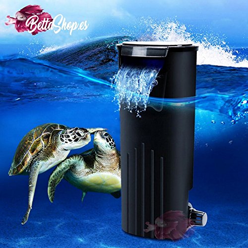 BETTASHOP.ES Filtro Interior para Acuario Especial Tortugas FILTROS Interno DE Acuario